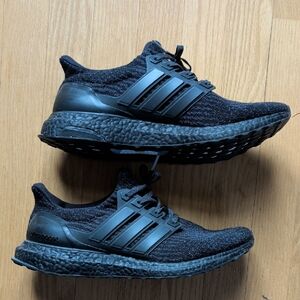 Adidas Men's Black UltraBoost Sneakers